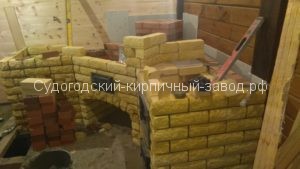кирпичный камин, купить камин