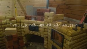 из кирпича, скз33, скз, строительство каминов