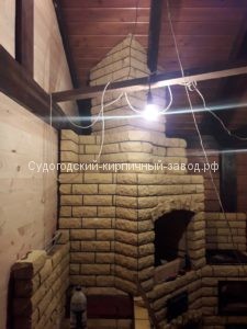 кирпичный камин, мангалы, стройка33
